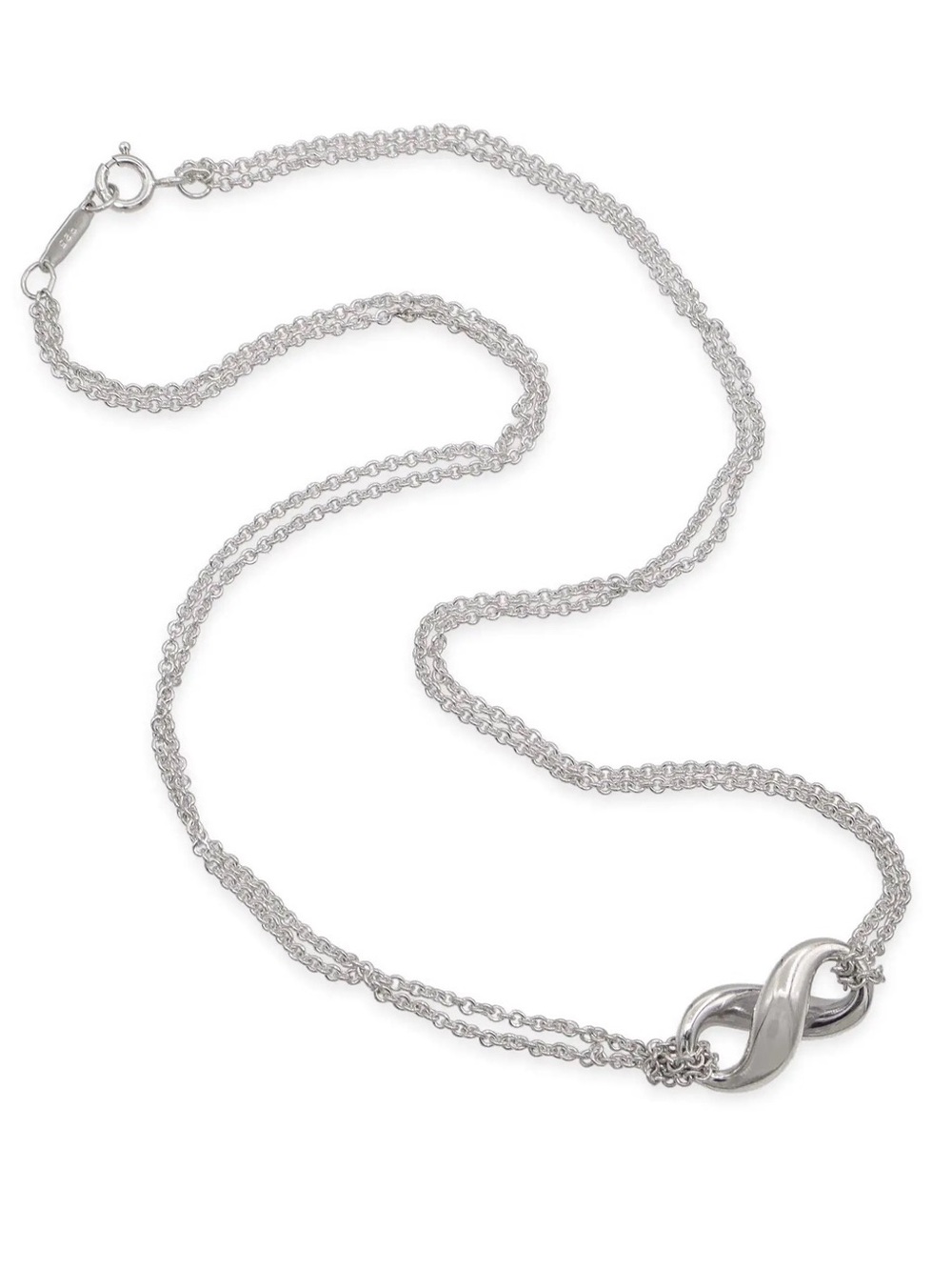 🩵 Tiffany & Co. Double Infinity Necklace - Picture 4 of 7